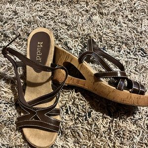 Mudd, wedge sandals